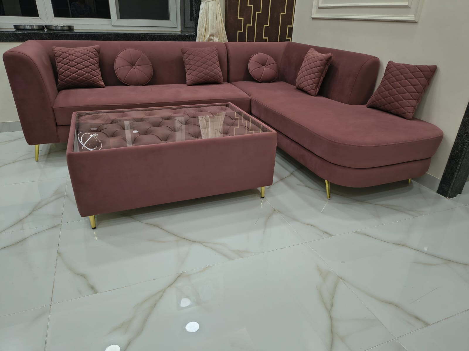 Sofa restoration work 2
