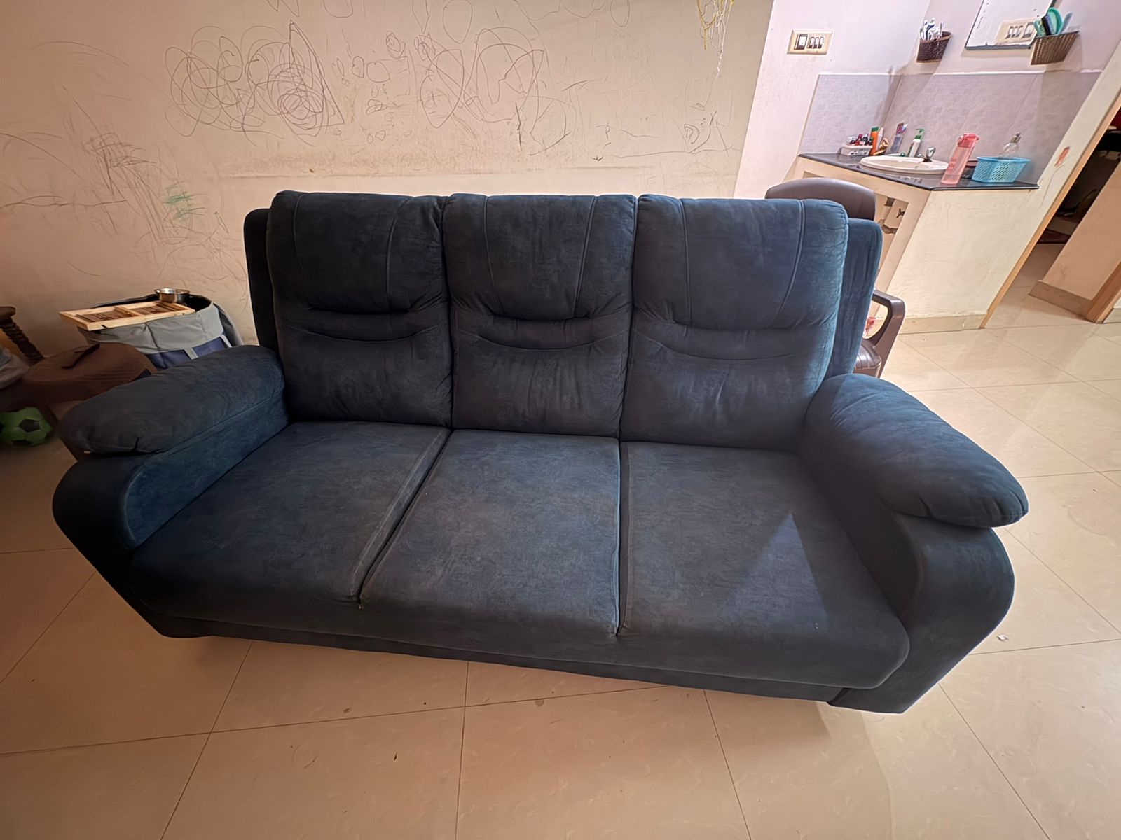 Sofa restoration work 9